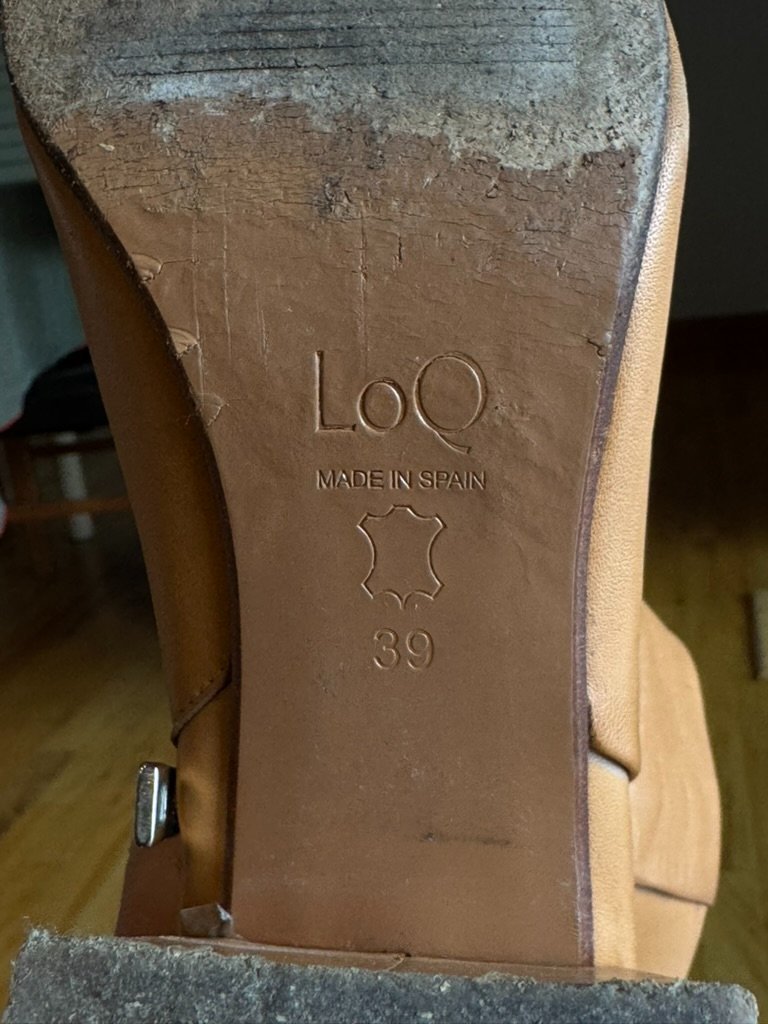 Loq Lazaro Bootie In Miel Size 39 — image 5 of 6
